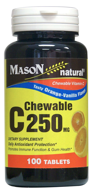 Vitamina C 250 Mg Masticables