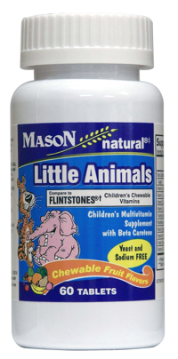 Little Animals Multivitaminas de Niños